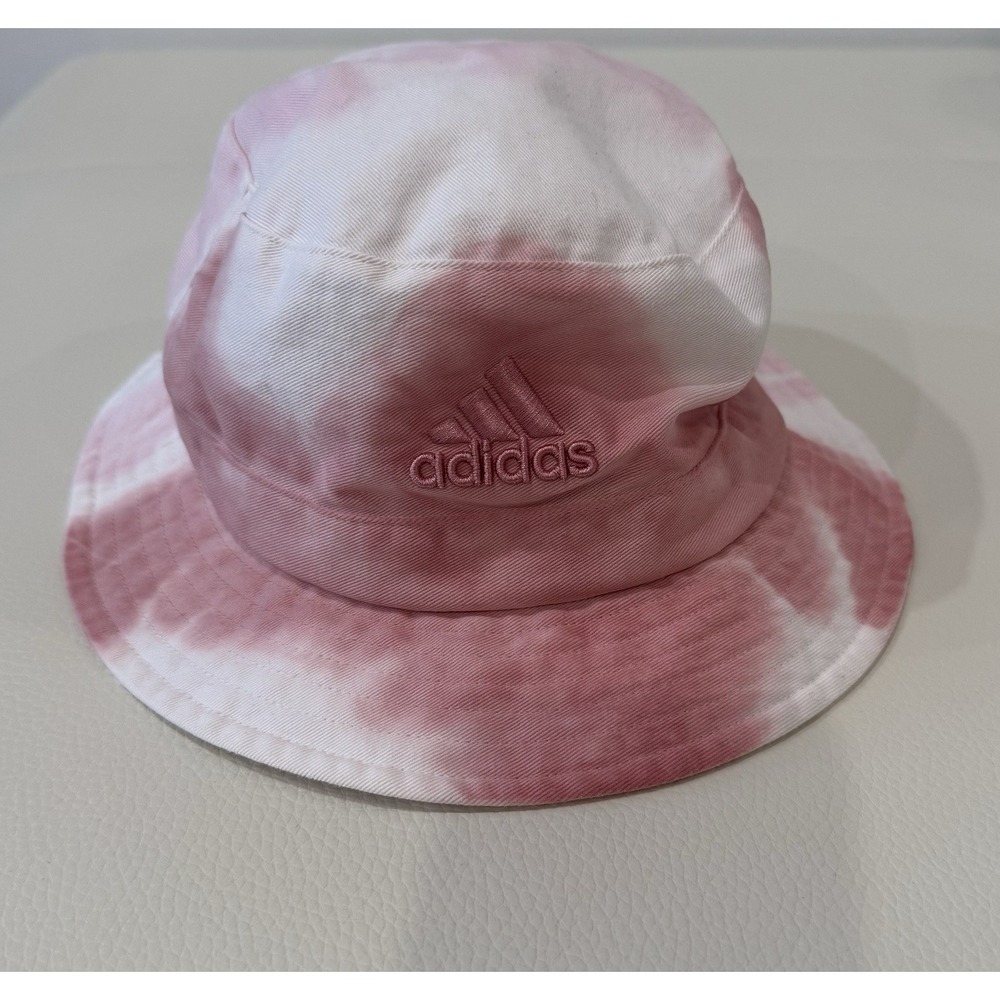 Adidas Bucket‎ Hat Watercolor Tie Dye Pink EUC